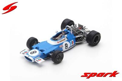 F1 SPARK 1/43 MATRA MS80 J.P BELTOISE MONACO GP 1969