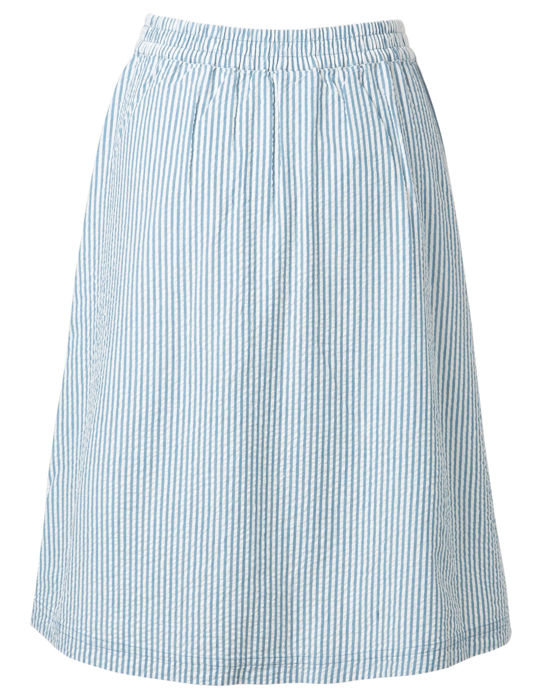FRUGI FRUGI Sorrel Skirt Size 36 S Seersucker Blue Letzshop