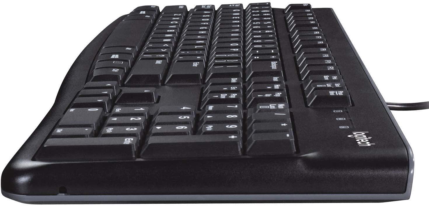 Logitech K120 clavier USB QWERTZ Suisse Noir - Claviers (Standard, Avec fil,  USB, QWERTZ, Noir) : : Informatique