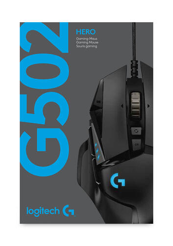 Logitech Gaming Mouse G502 (Hero) - mouse - USB
