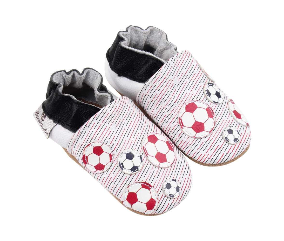 Chausson cuir on sale rose et chocolat