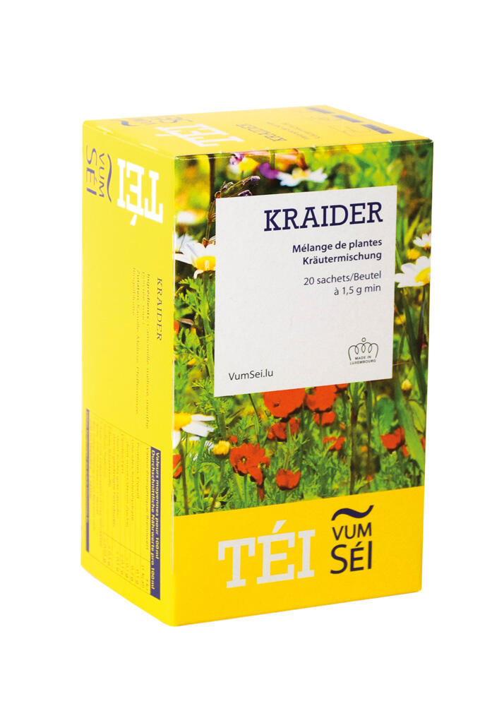 Tisane en infusettes - mélange : Kraider   