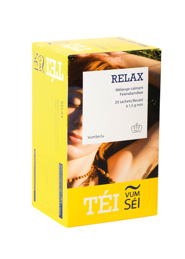 Teebeutel - Mischung : Relax  (Feierabend) 
