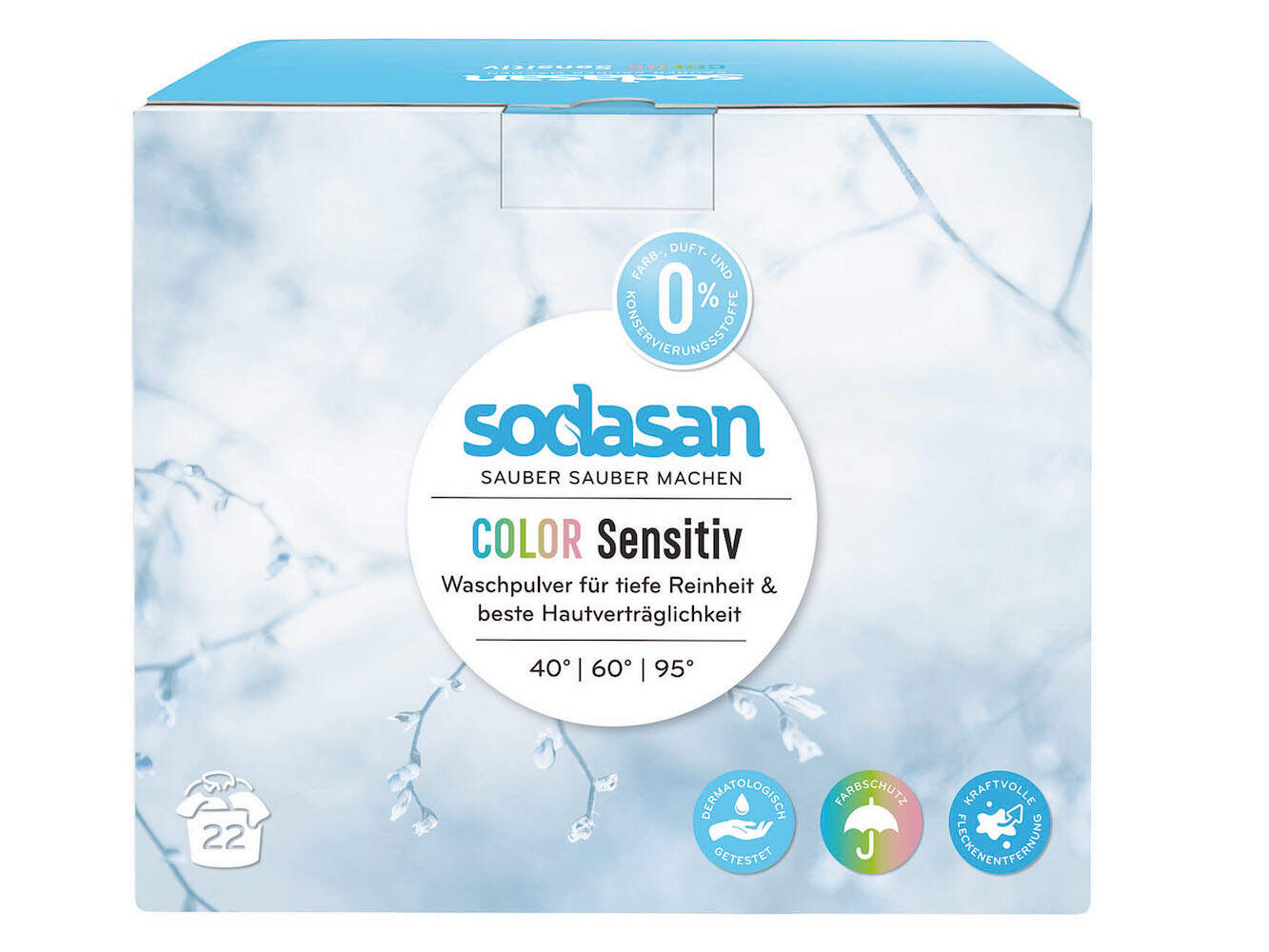 Sodasan Organic Washing Powder COLOR Sensitive Letzshop