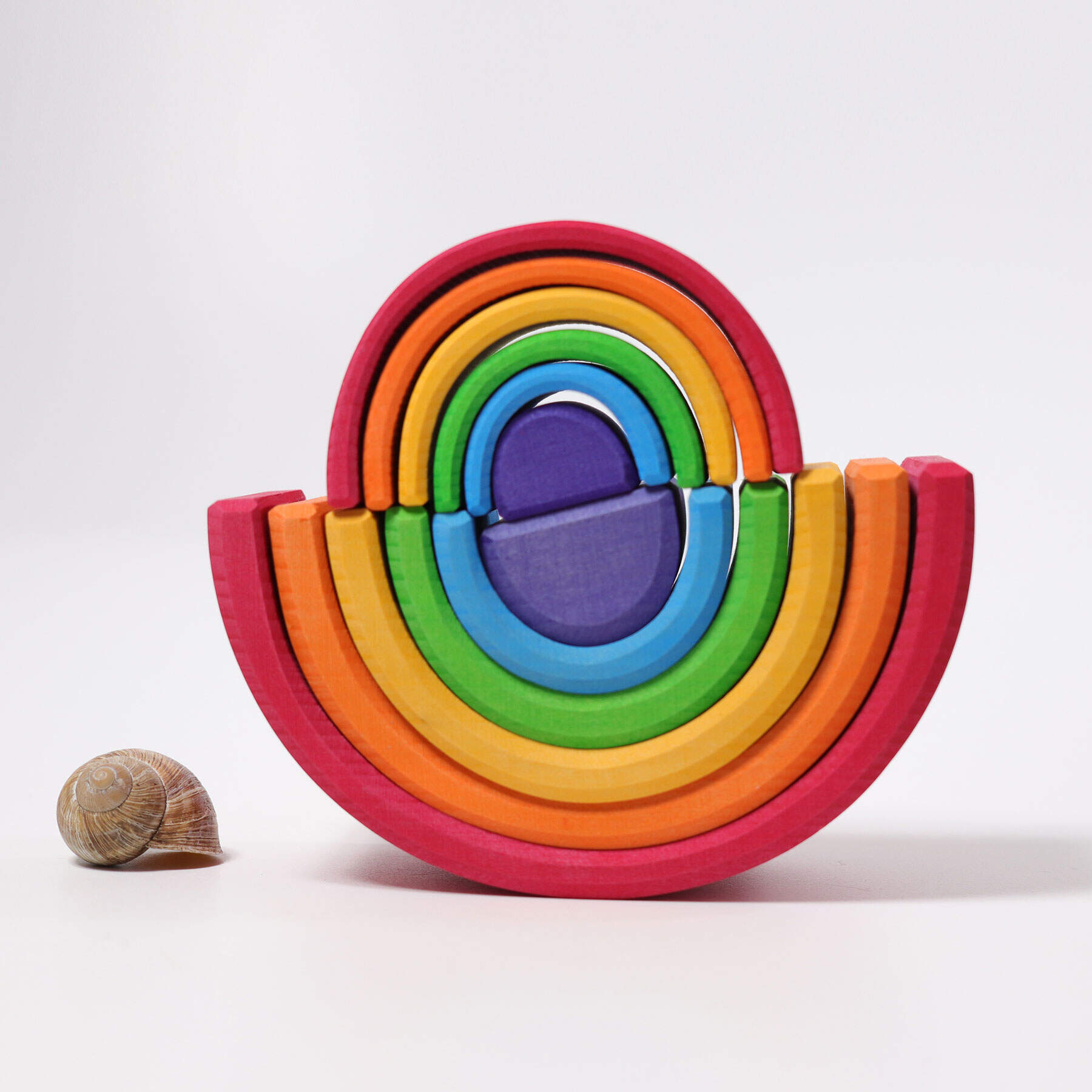 Wooden rainbow shop toy grimms