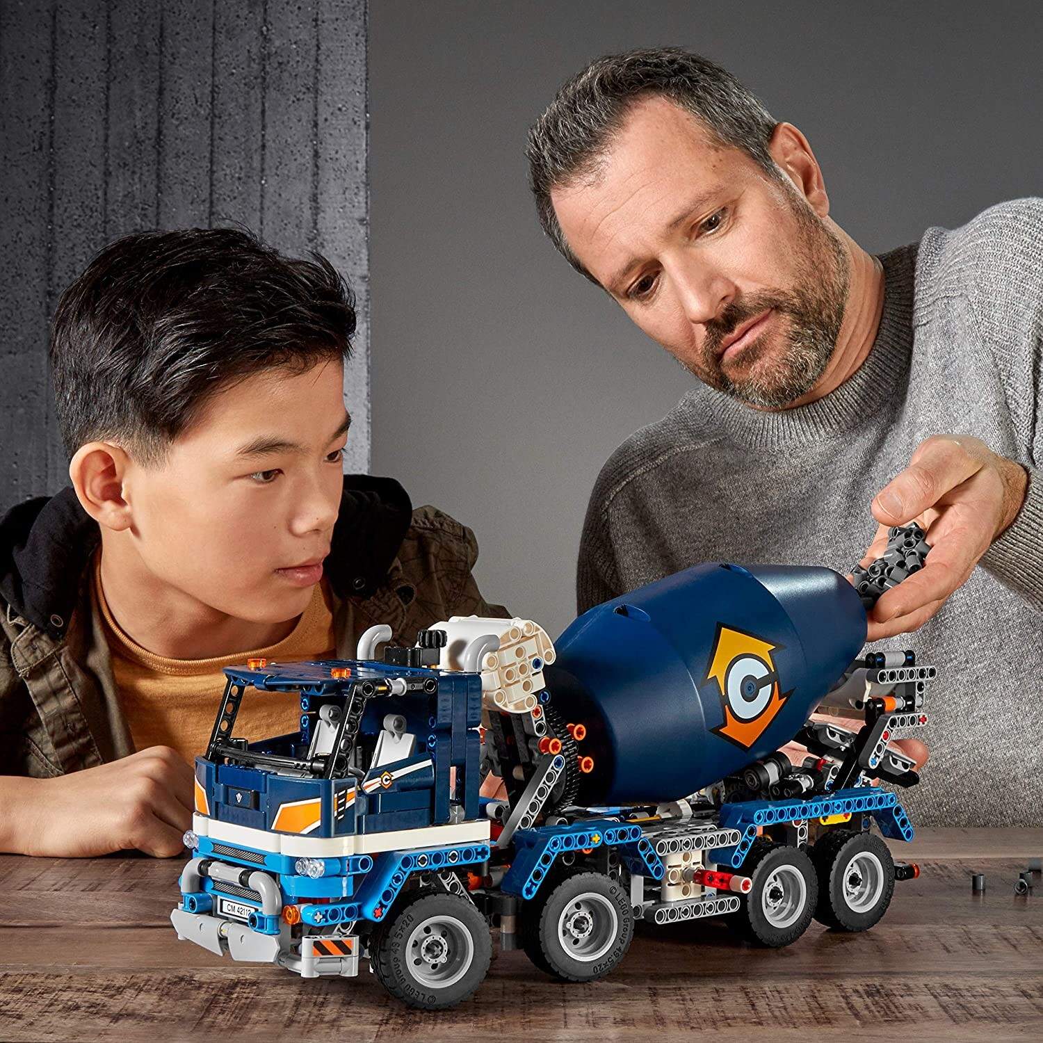 Lego cement hotsell mixer truck