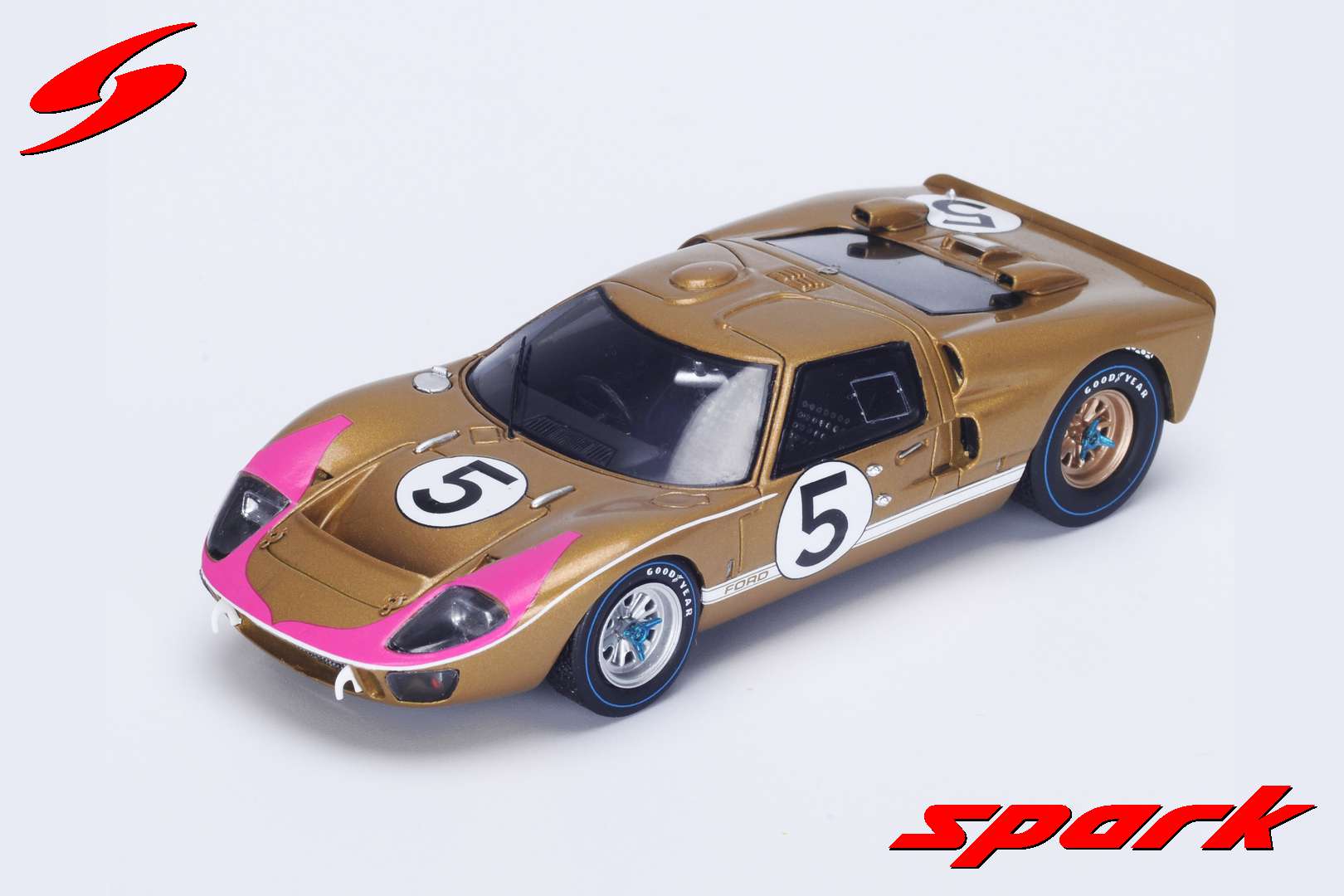 Spark Spark S4076 Ford GT40 No.5 3rd 24H Le Mans 1966 R