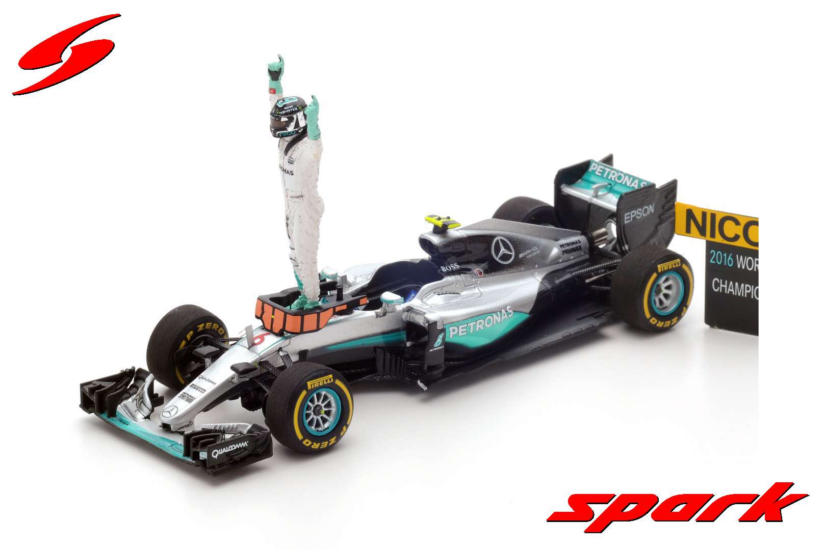 Nico Rosberg 2016 Mercedes Used Bottle スポーツ選手 Nico Rosberg