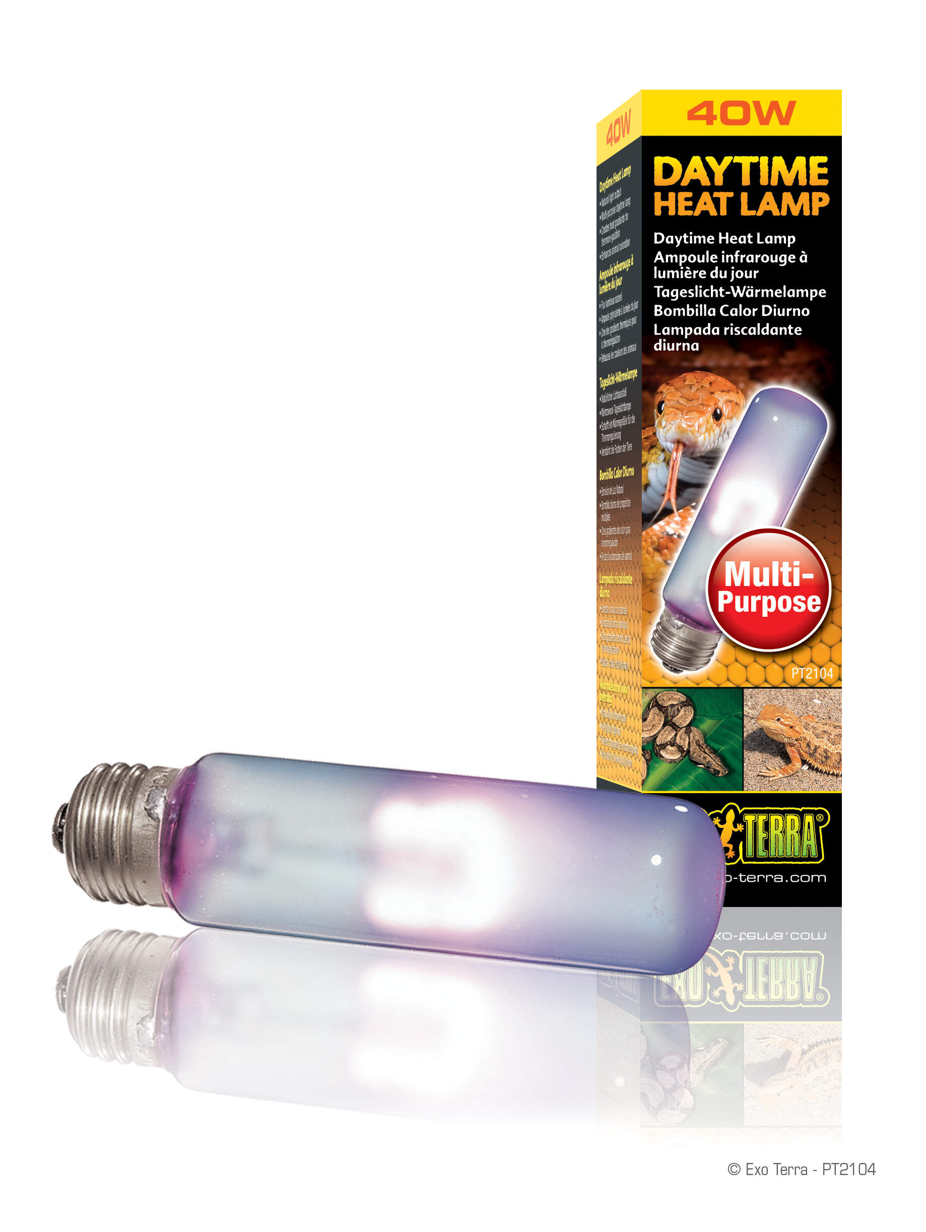 Exoterra Daytime Heat lamp 40W Letzshop