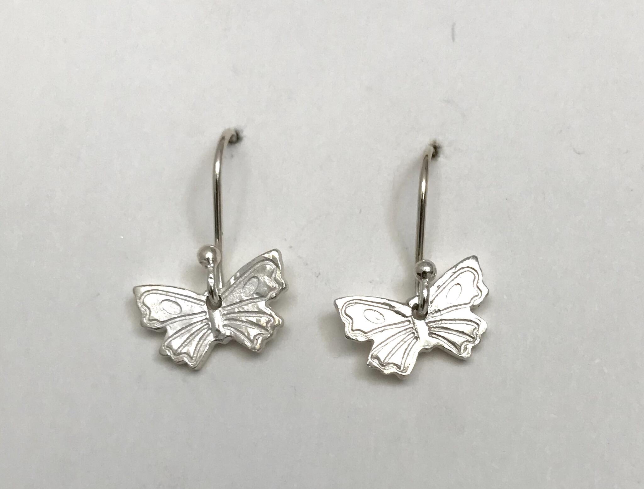 Boucles d'oreille papillon