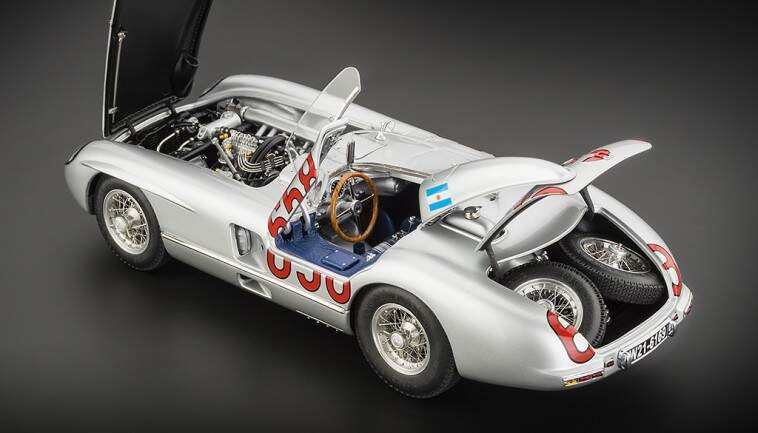 ミニカー 1/18 Mercedes-Benz 300 SLR Mille Miglia CMC 1/18 MERCEDES-BENZ 300 SLR MILLE MIGLIA NO,722 CAR MODEL