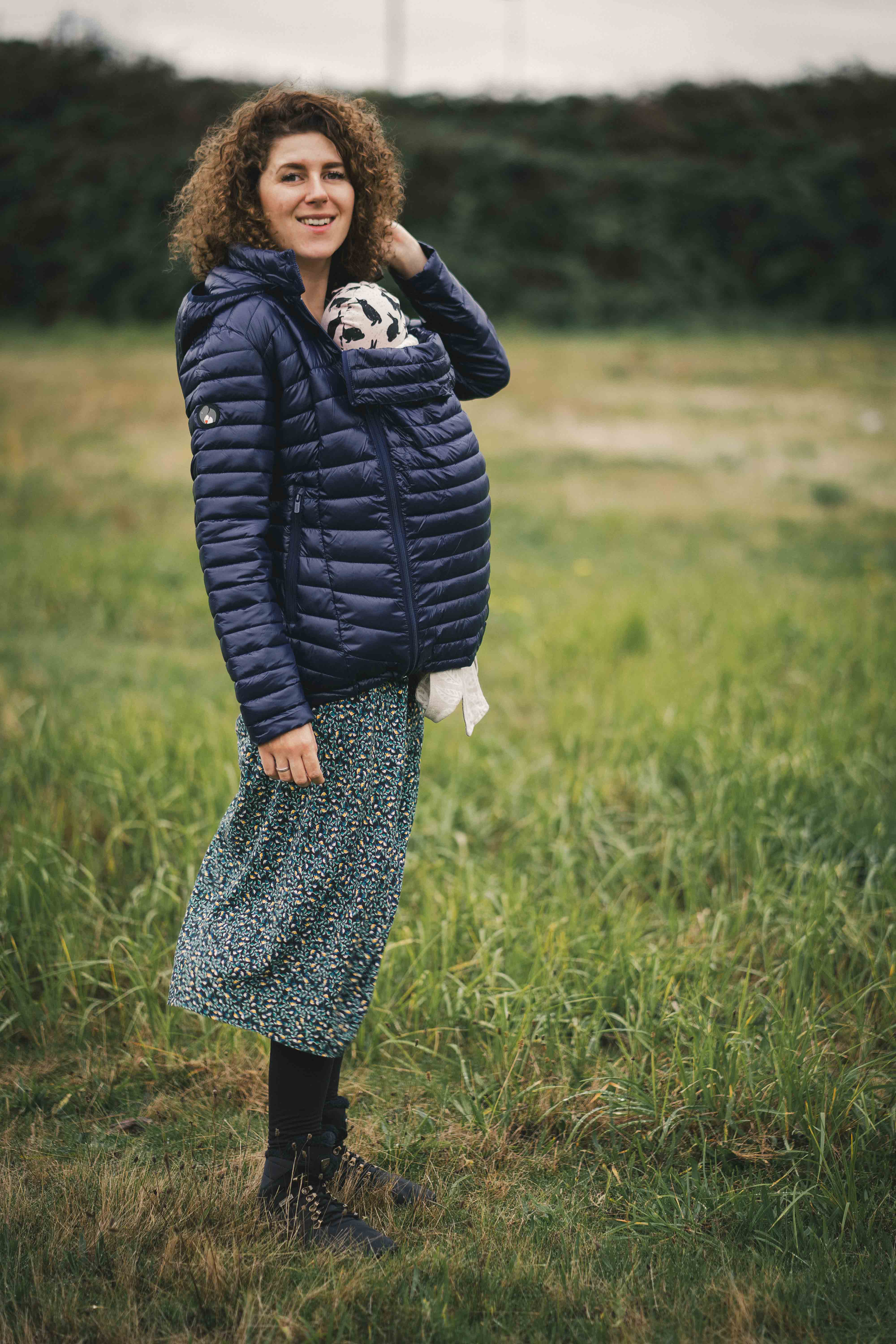 Mama store padded jacket