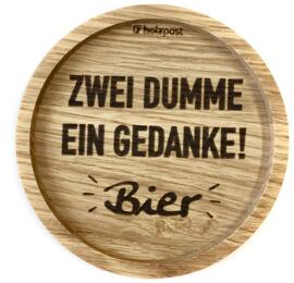 Coasters Holzpost