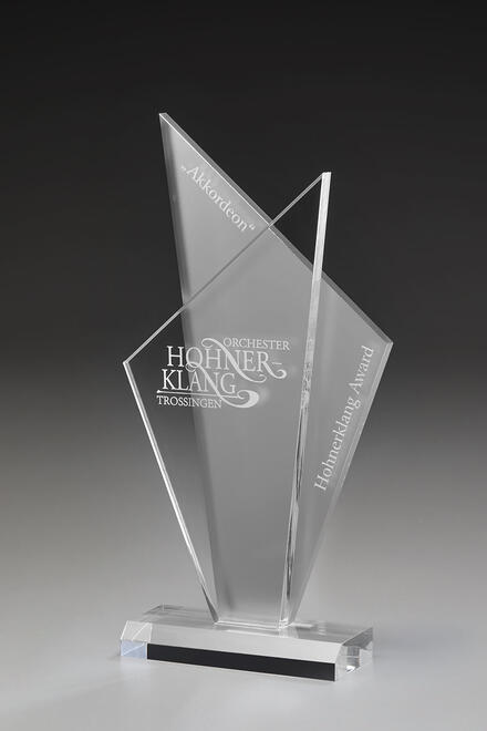 Acrylic Ice Style Award 73502, 295mm, Acrylic including individual engraving