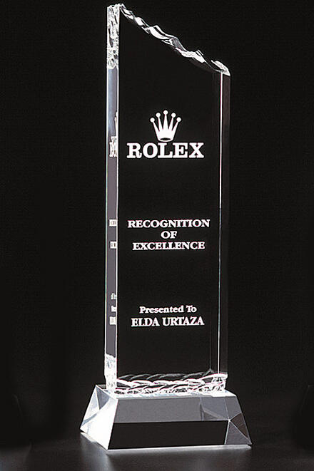 Summit Award 7463, 325mm, Acrylic clear Award including engraving