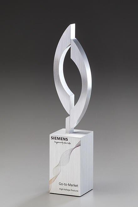 Balanced Award 79012, Crystal Metal, 225mm including engraving