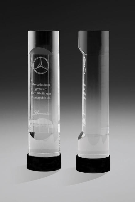 Triumphal Tower 79067, Crystal Awards, 240mm including engraving