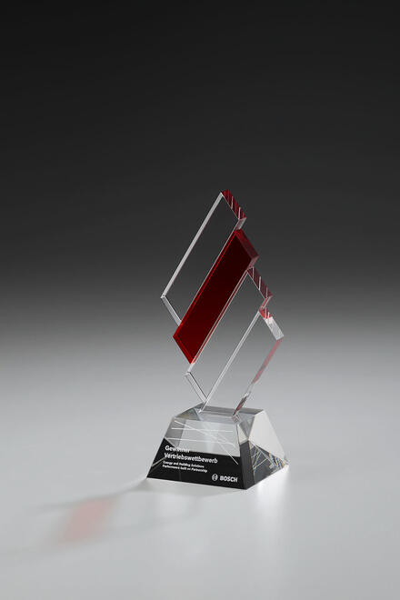 Fire Grace Award 79533, Crystal Red, 230mm including engraving