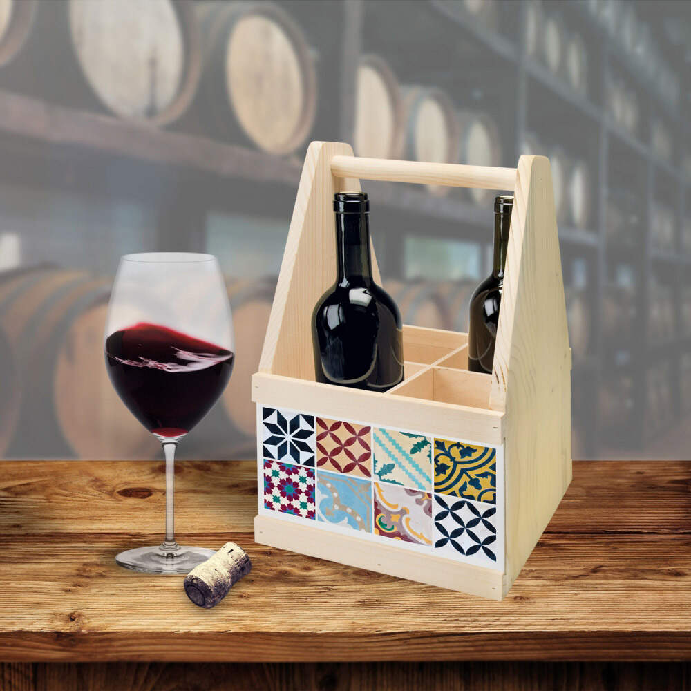 Wine caddies bottle holder best sale