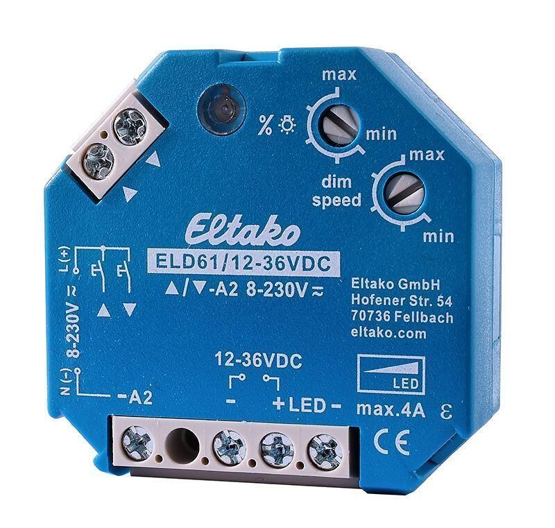 Acteur Minder voormalig Eltako Eltako LED dimmer switch ELD61/12-36V | Letzshop