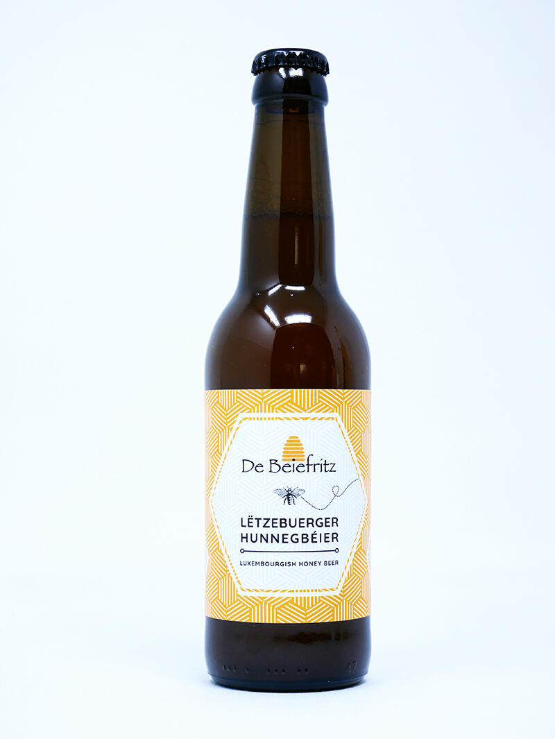 DE BEIEFRITZ - Bière au miel luxembourgeoise en carton