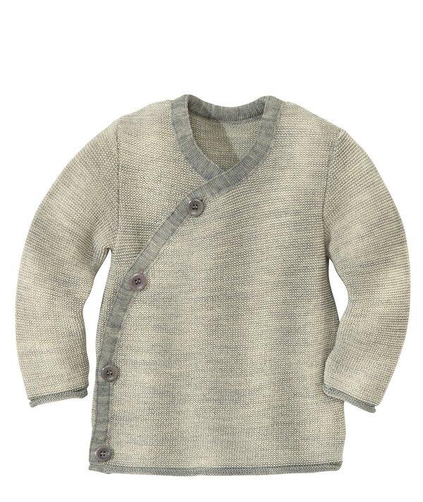 Pull pour enfant en laine mérinos bio tricoté - Disana