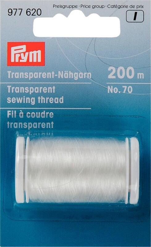 Prym Sewing Thread Light, Transparent, One