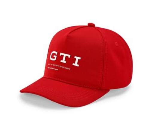 Volkswagen Casquette VW GTI Kids rouge New Letzshop