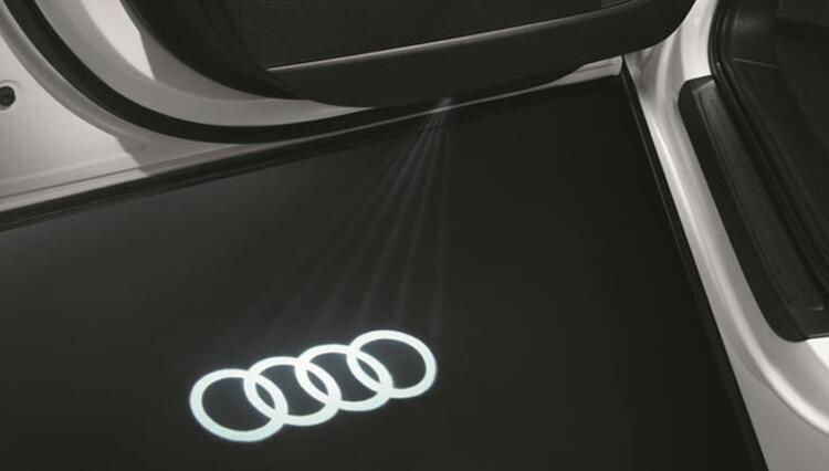 Audi Einstiegs-LED Audi Ringe