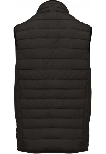 Herren ärmellose leichte Jacke - Schwarz