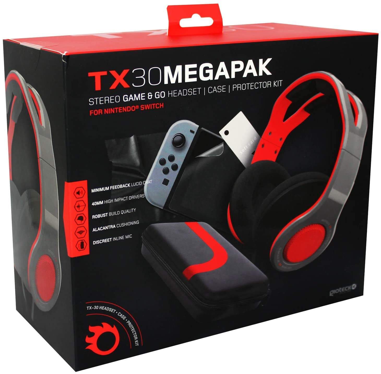 Gioteck Game Go Stereo Headset Essential Kit for Letzshop