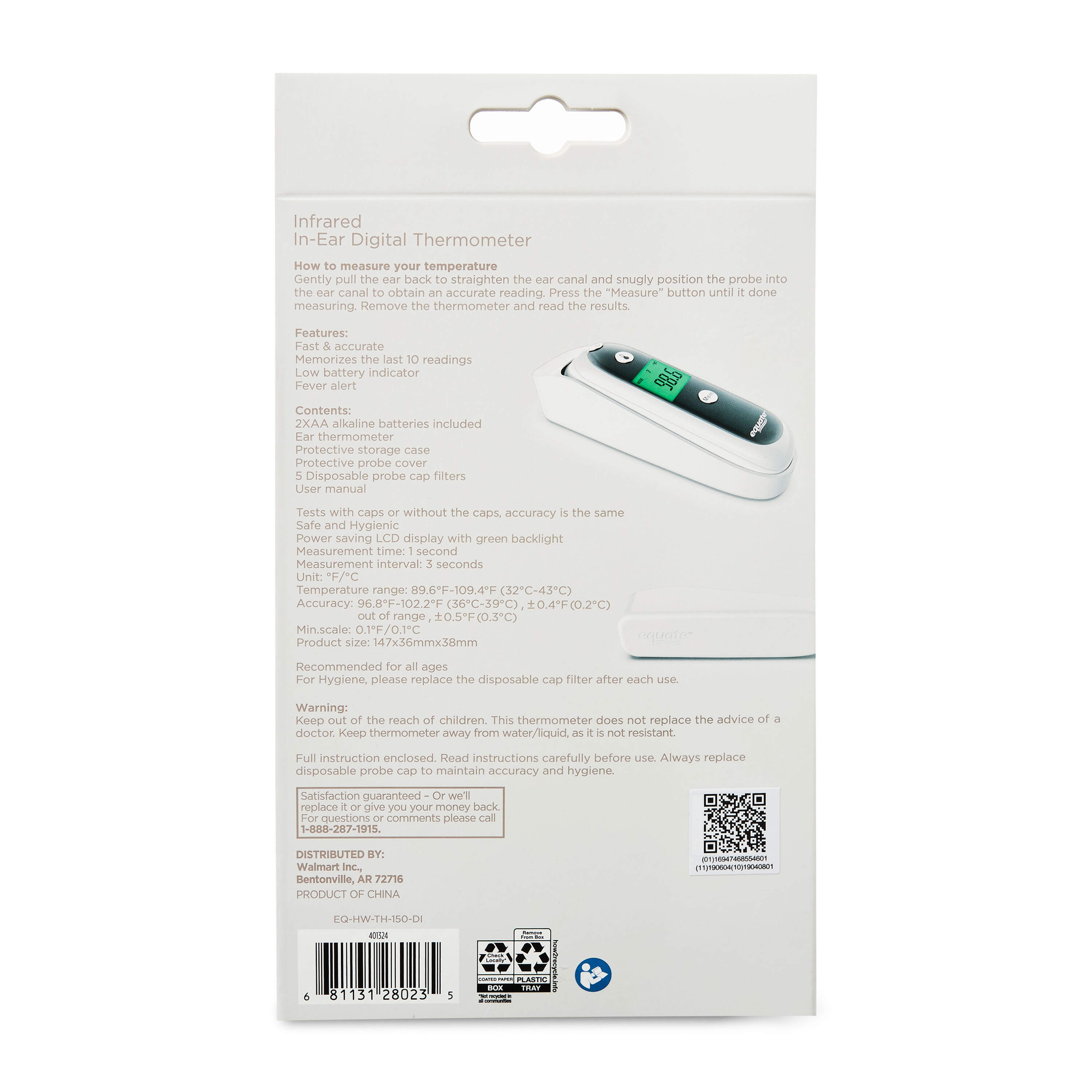 Equate thermometer cheap