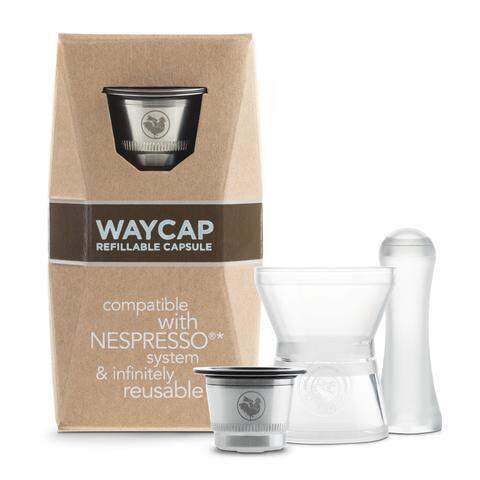 WayCap 1 Reusable stainless steel Nespresso capsule Letzshop