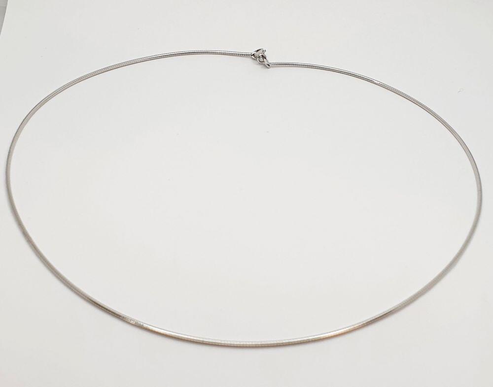 # White gold necklace