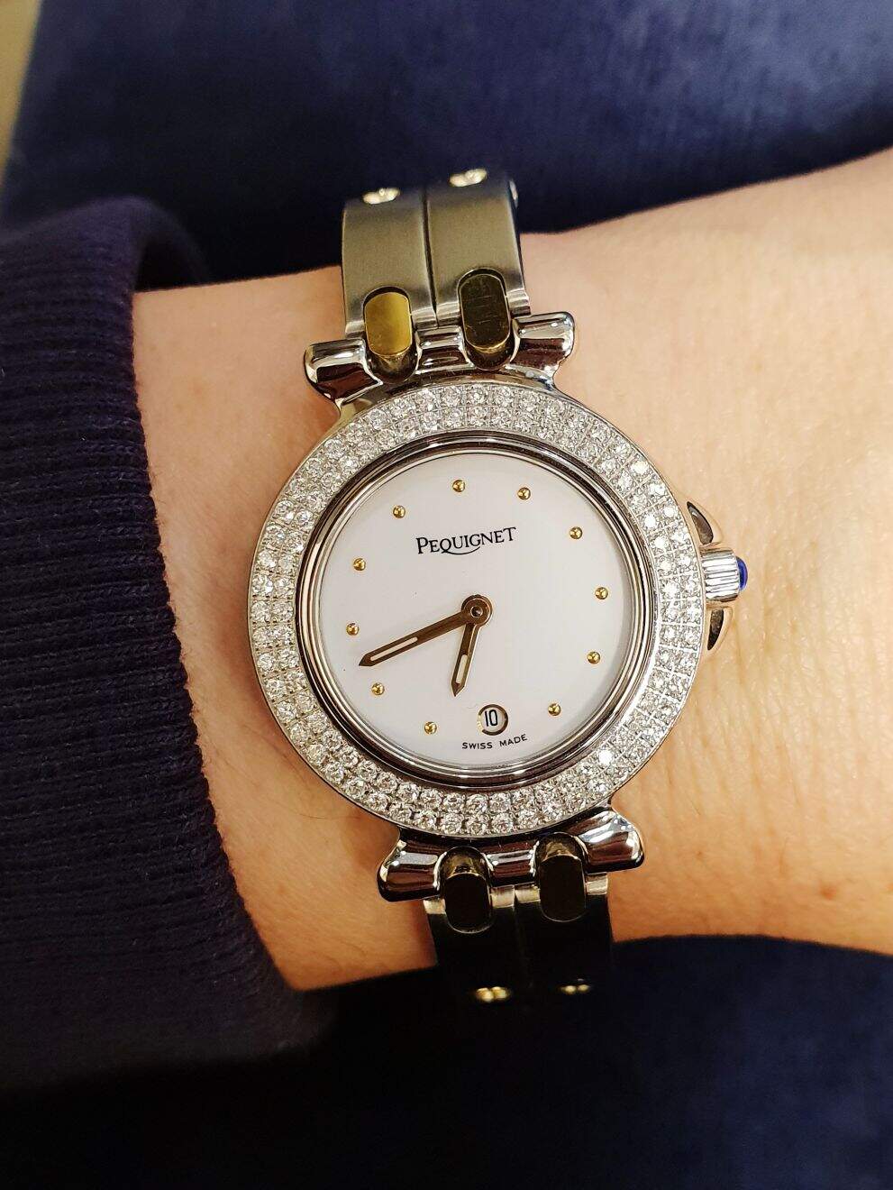 Vintage emile cheap pequignet watch