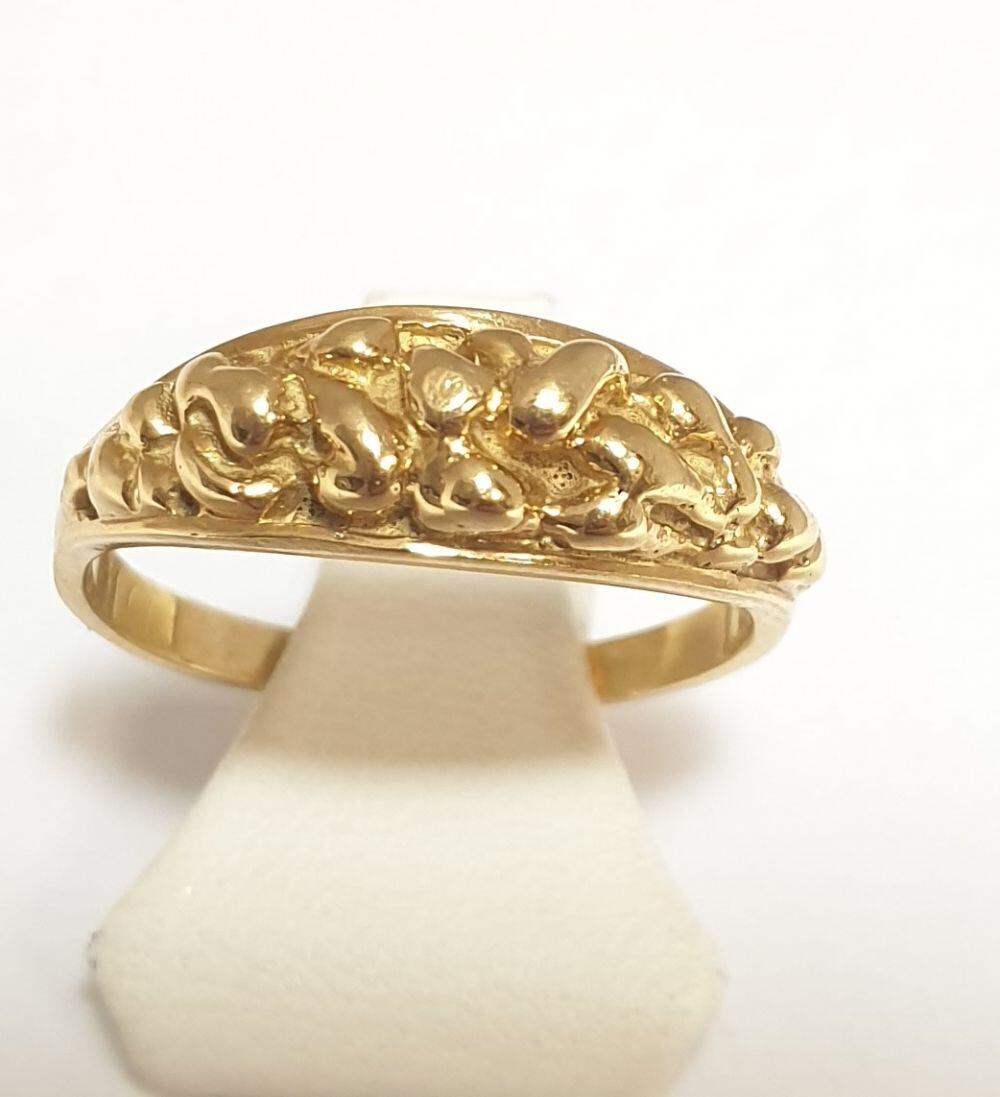 # Yellow gold ring