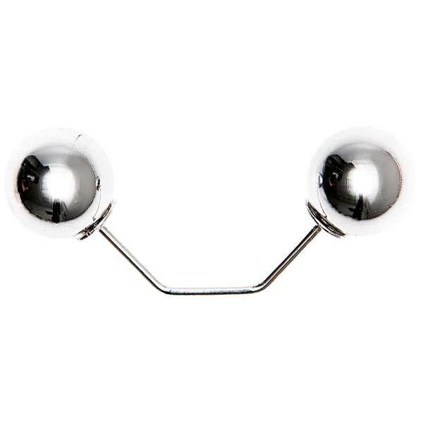 RICO DESIGN Zwei-Perlen-Pin Verschluss für Schal, Tuch