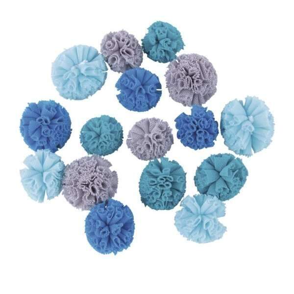 Pompons 15 Mm Camaïeu De Vert – Parfaits Pour Vos DIY