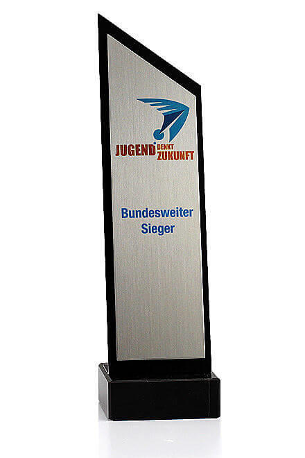 MetallicArt Award 78110, inklusive Digitaldruck und Gravurschild, in 3 Grössen erhältlich