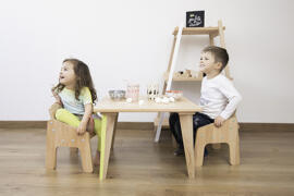 Tables d'activités Tables basses Meubles pour bébés et tout-petits Paulette et Sacha