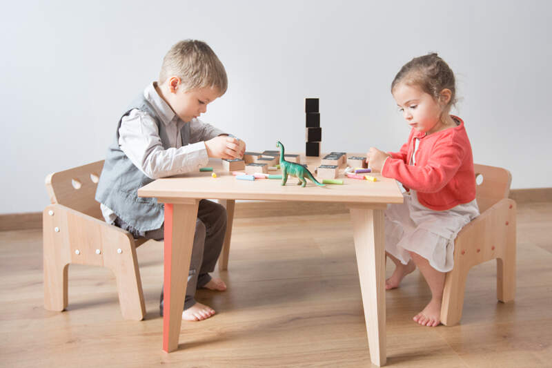 Mini deals kids table