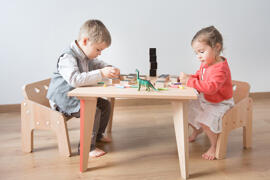 Kinderspieltische Möbelgarnituren für Babies & Kleinkinder Paulette et Sacha