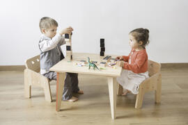 Kinderspieltische Möbelgarnituren für Babies & Kleinkinder Couchtische Paulette et Sacha