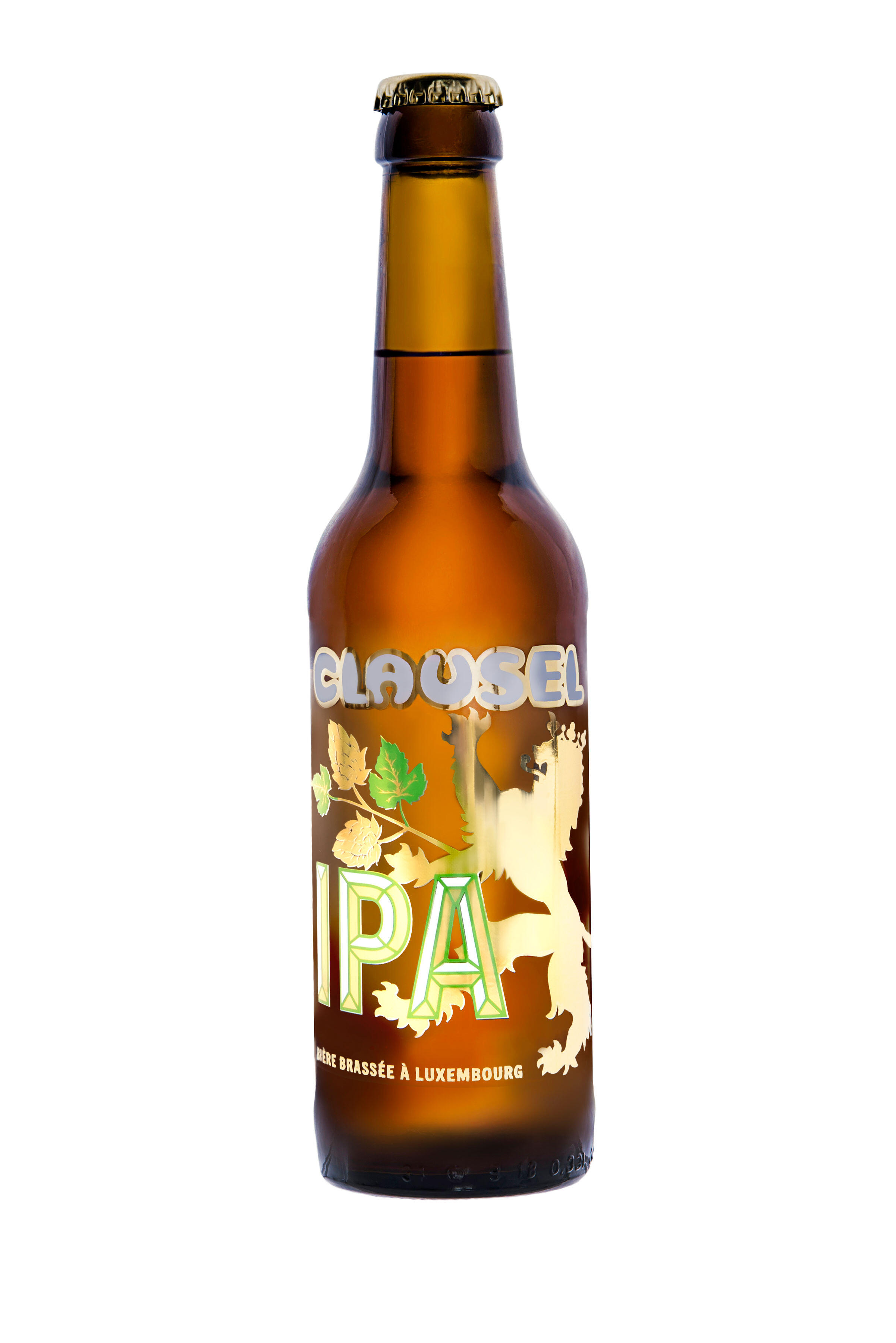 Clausel IPA 24-bottle 33cl carton (one-way packaging)