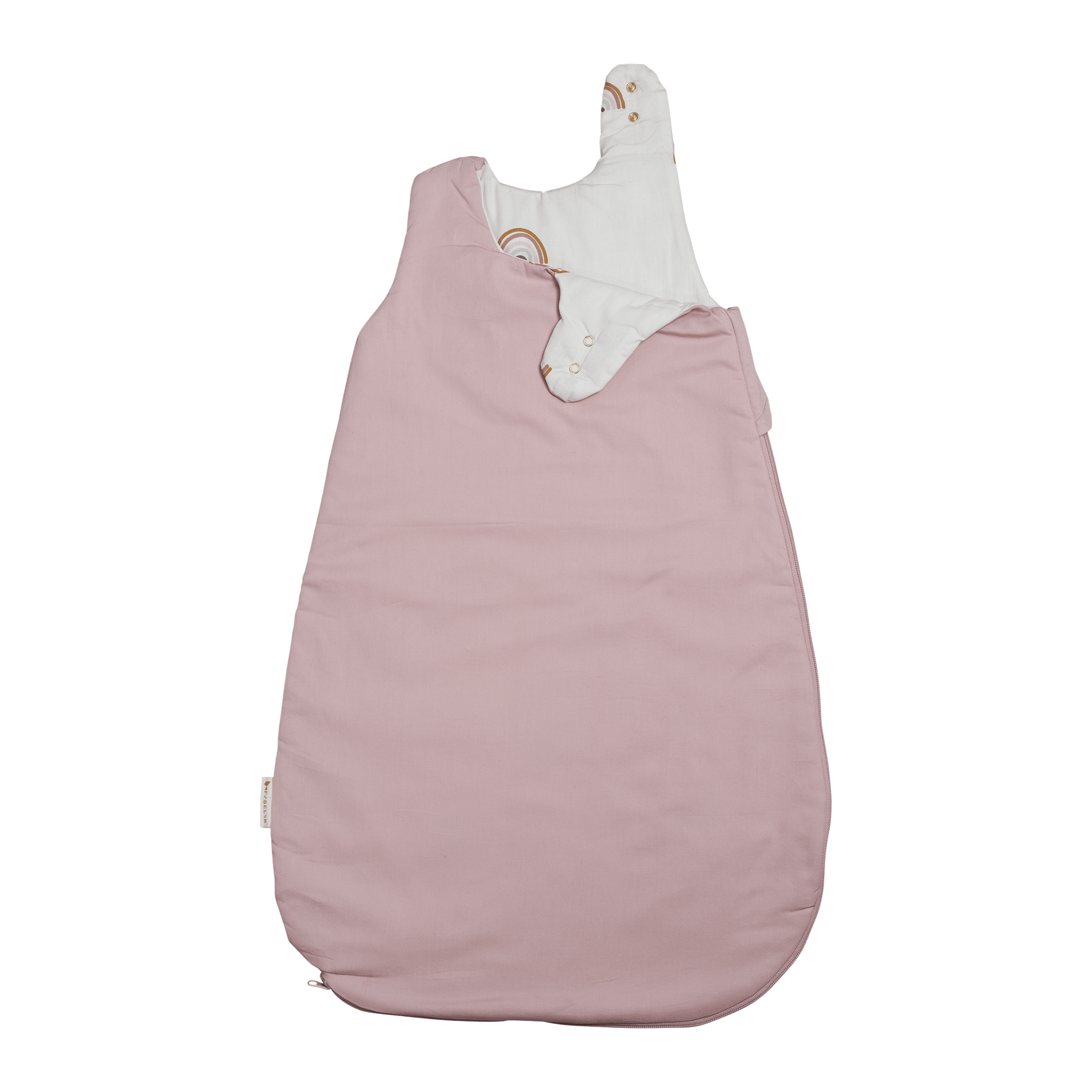 Fabelab Sac de couchage rose arc-en-ciel pour bébé Letzshop