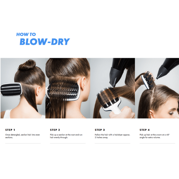 TANGLE TEEZER TANGLE TEEZER Blow Styling Half Paddle Letzshop