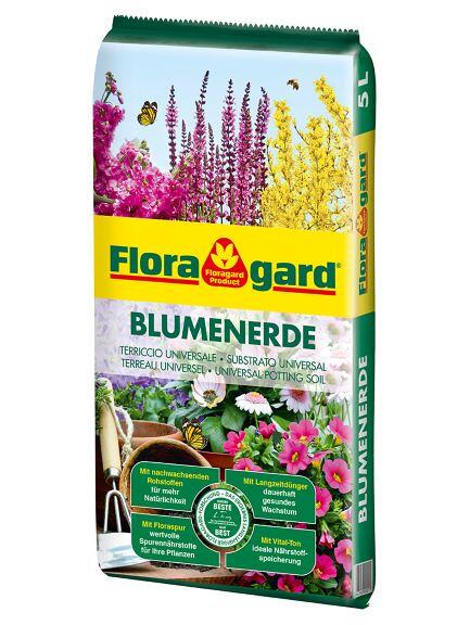 Terreau plantes vertes et plantes d'interieur UAB - Floragard