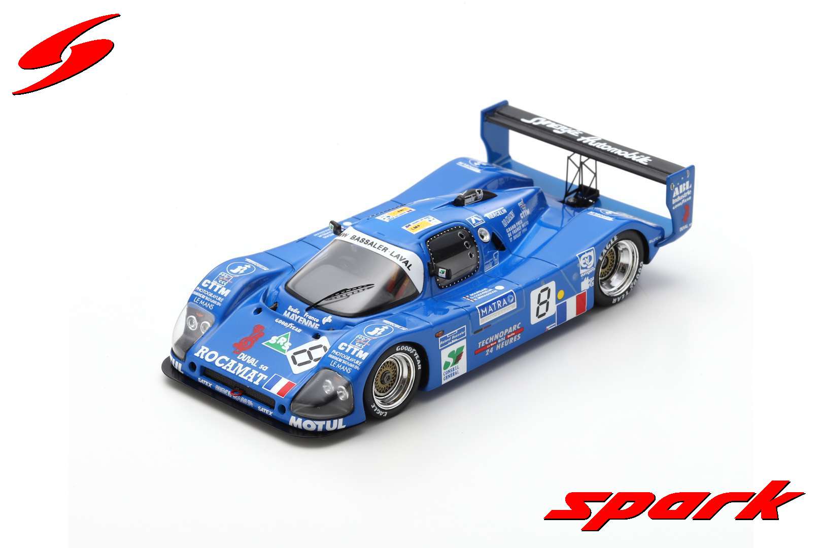 Spark 1:43 Spark S4085 - Alpa LM No.8 24H Le Mans 1994 | Letzshop