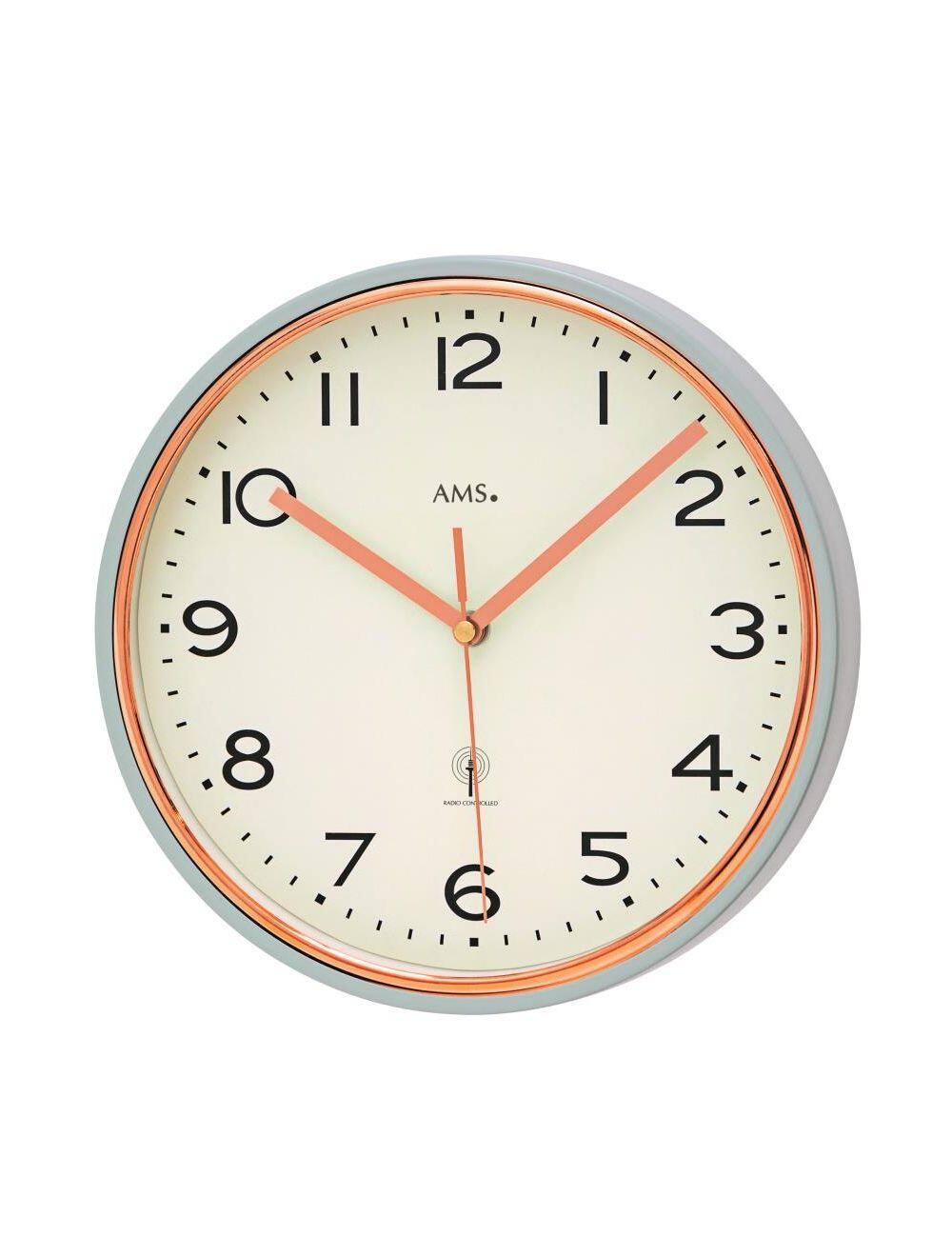 # Pendule horloge murale AMS radio-pilotée 25cm