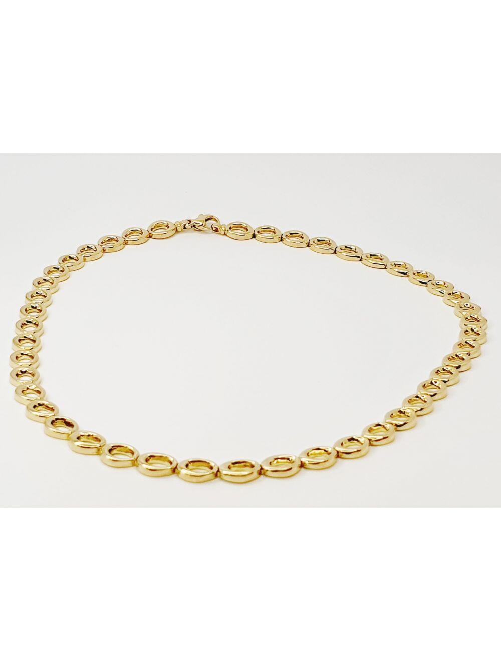 # Collier or jaune 42cm